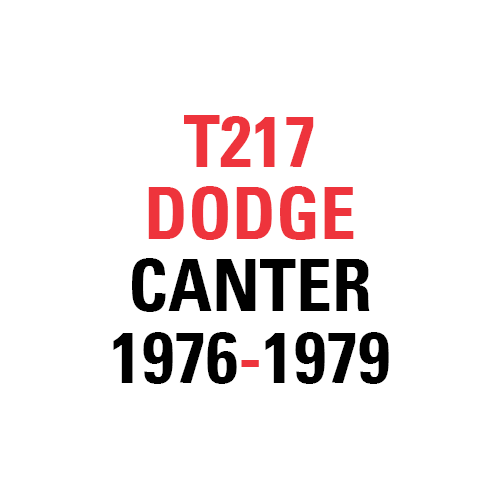 T217 DODGE CANTER 1976-1979